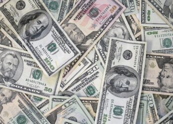U.S. dollar bills
