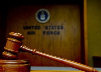 A wooden gavel