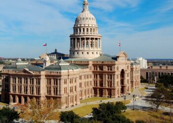 The Texas State Capitol in Austin