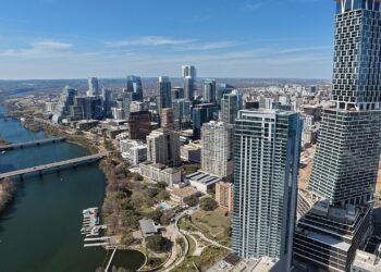 The Austin, Texas skyline